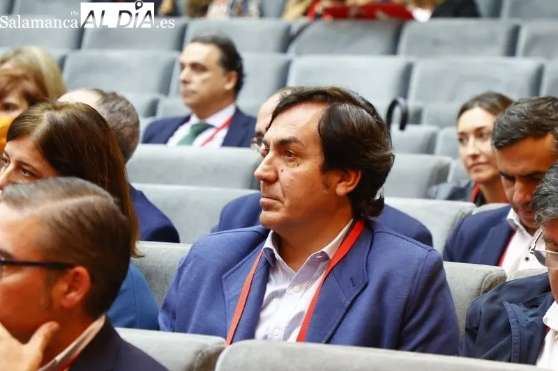 Clausura del III Congreso del Libro Blanco para el Desarrollo de Salamanca celebrado esta mañana en el Palacio de Congresos, con la presencia del presidente de la Junta de Castilla y León, Alfonso Fernández Mañueco