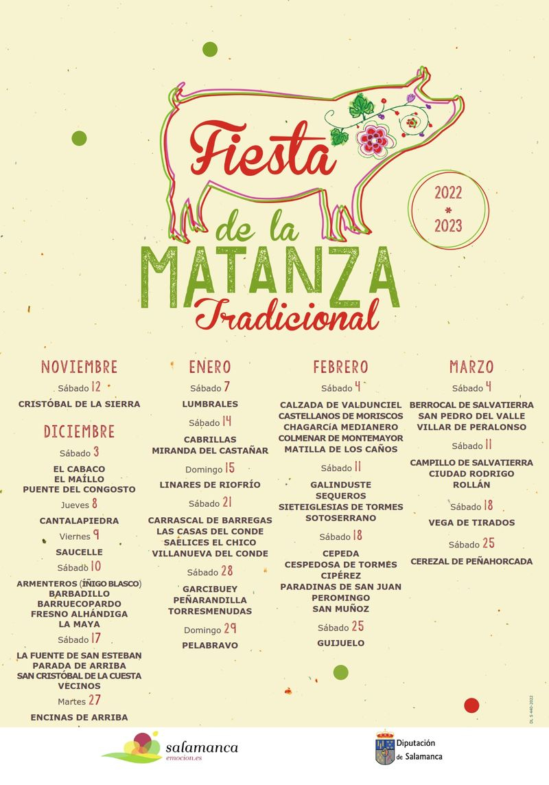 Foto 2 - La VI Fiesta de la Matanza Tradicional contará con la participación de 52 municipios