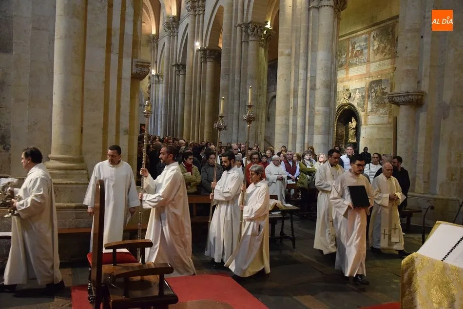 Misa en rito hispano-mozárabe en la Catedral Vieja. Foto: archivo