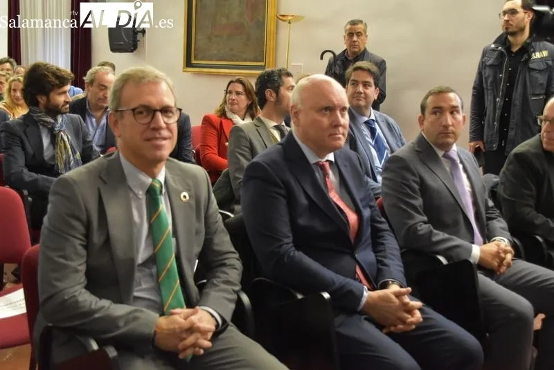 Presentación del nuevo medicamento contra el dolor neuropático, diseñado por la biotecnológica salmantina Neurofix Pharma. Foto de Vanesa Martins
