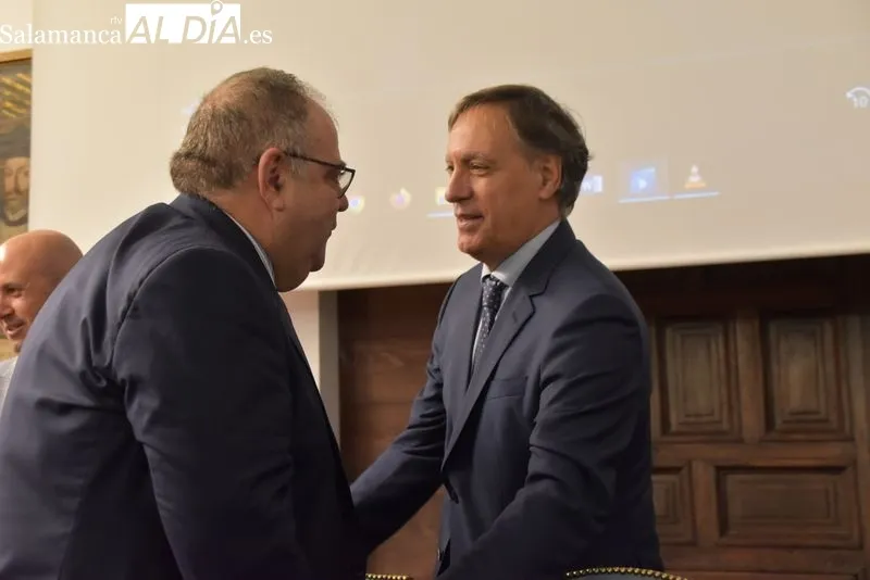Presentación del nuevo medicamento contra el dolor neuropático, diseñado por la biotecnológica salmantina Neurofix Pharma. Foto de Vanesa Martins
