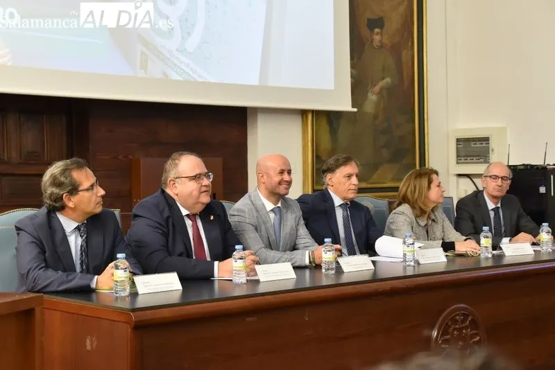 Presentación del nuevo medicamento contra el dolor neuropático, diseñado por la biotecnológica salmantina Neurofix Pharma. Foto de Vanesa Martins
