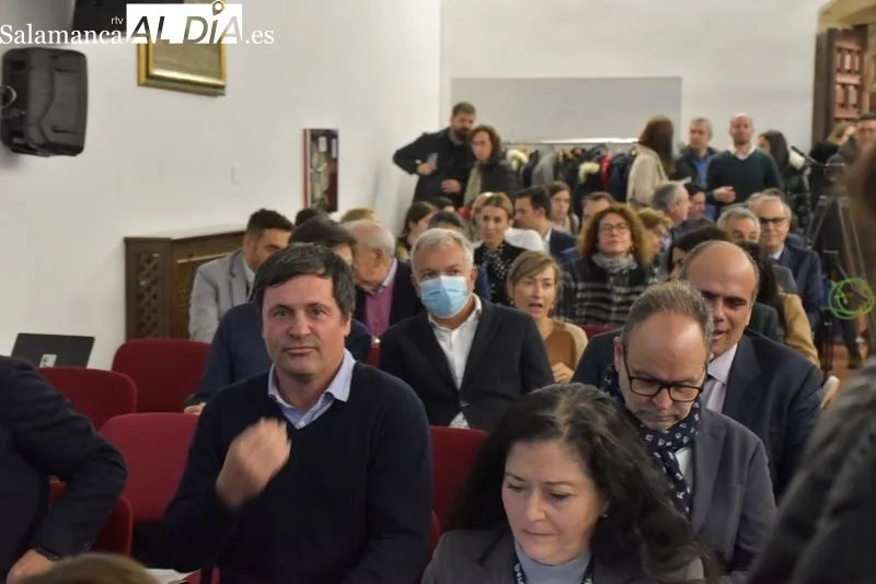 Presentación del nuevo medicamento contra el dolor neuropático, diseñado por la biotecnológica salmantina Neurofix Pharma. Foto de Vanesa Martins