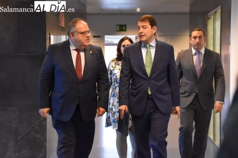 Presentación en Salamanca del nuevo calendario de vacunación del Sistema Público de Salud de Castilla y León. Foto de Vanesa Martins
