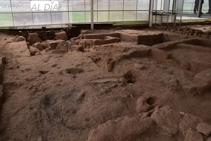 Imágenes de las zonas excavadas en el Cerro de San Vicente | Fotos: Vanesa Martins 