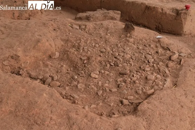 Imágenes de las zonas excavadas en el Cerro de San Vicente | Fotos: Vanesa Martins 