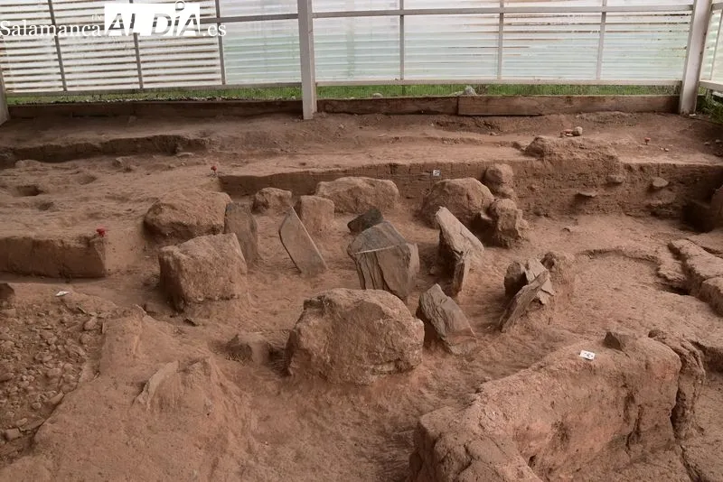 Imágenes de las zonas excavadas en el Cerro de San Vicente | Fotos: Vanesa Martins 