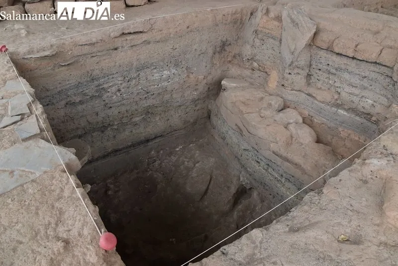 Imágenes de las zonas excavadas en el Cerro de San Vicente | Fotos: Vanesa Martins 