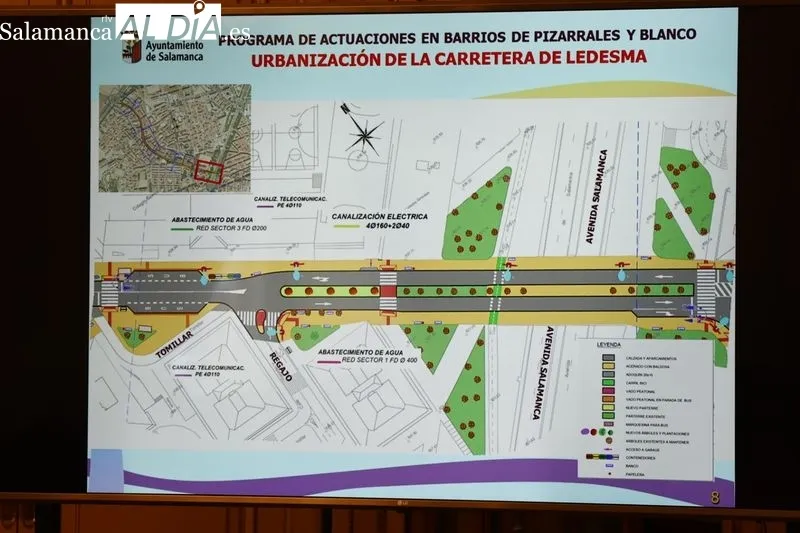 Presentación en el Ayuntamiento de la modernización de los barrios Pizarrales y Blanco. Foto de David Sañudo