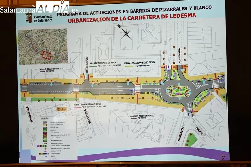 Presentación en el Ayuntamiento de la modernización de los barrios Pizarrales y Blanco. Foto de David Sañudo