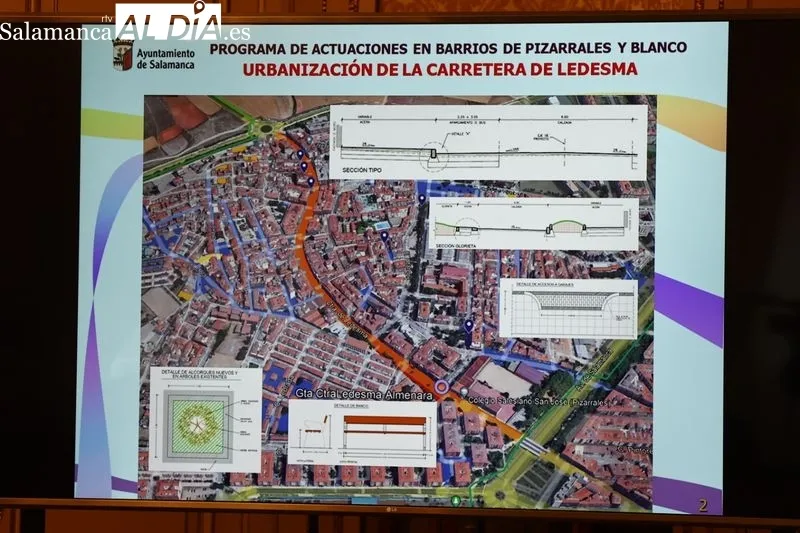 Presentación en el Ayuntamiento de la modernización de los barrios Pizarrales y Blanco. Foto de David Sañudo