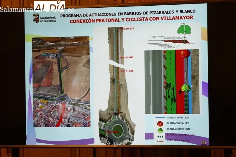 Presentación en el Ayuntamiento de la modernización de los barrios Pizarrales y Blanco. Foto de David Sañudo