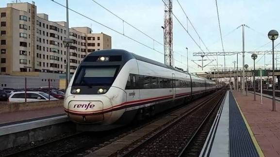 Imagen de archivo de un tren en la estación de Salamanca