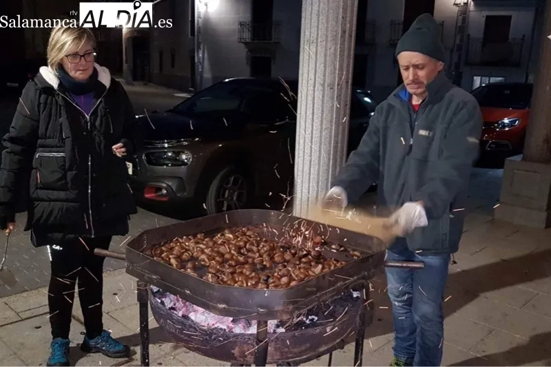 Macotera celebraba este sábado la Fiesta de la Castaña