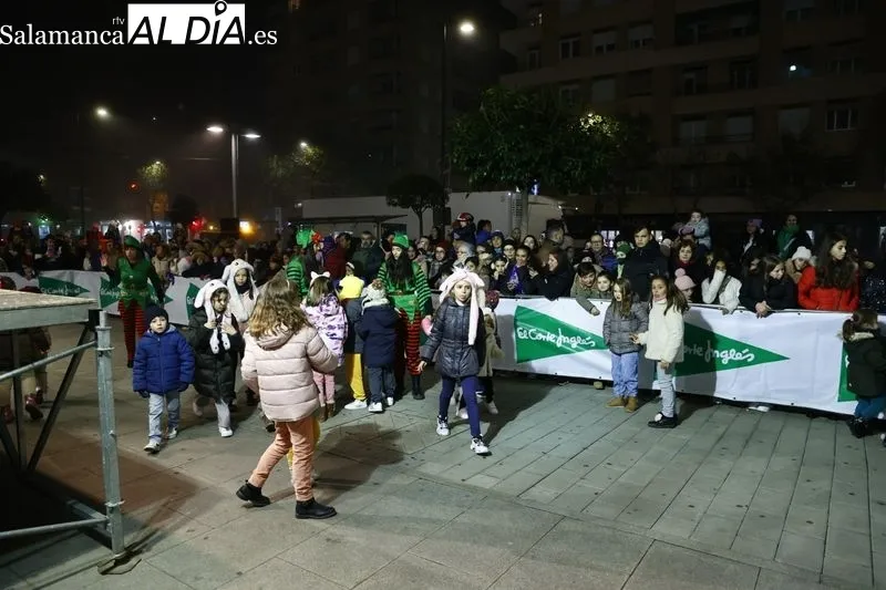 Galería de imágenes del encendido en El Corte Inglés / Fotos: Carlos Cuervo