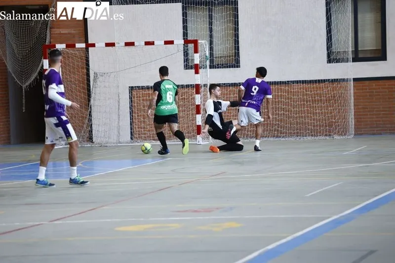 Galería de imágenes de uno de los partidos del fin de semana / Fotos: David Sañudo