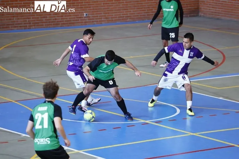 Galería de imágenes de uno de los partidos del fin de semana / Fotos: David Sañudo