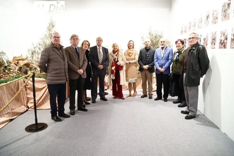 Inauguración de la exposición 'Nacimiento. Tradición belenística española (Murcia – Serrano)'en el Casino de Salamanca. Fotos: David Sañudo