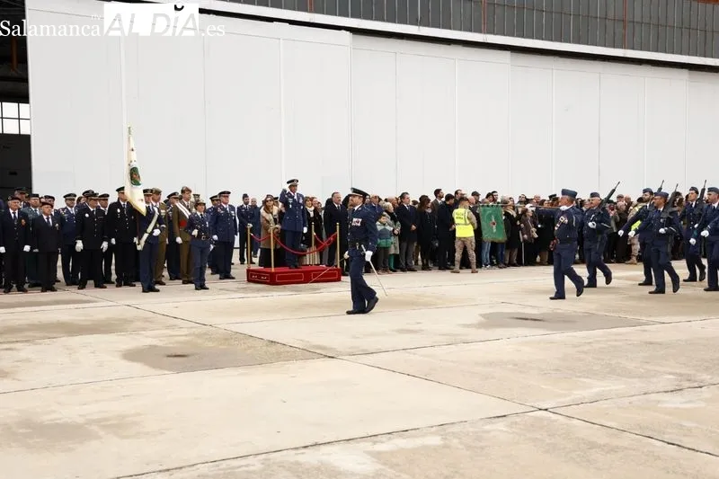 Celebración en Matacán de la patrona de la Aviación