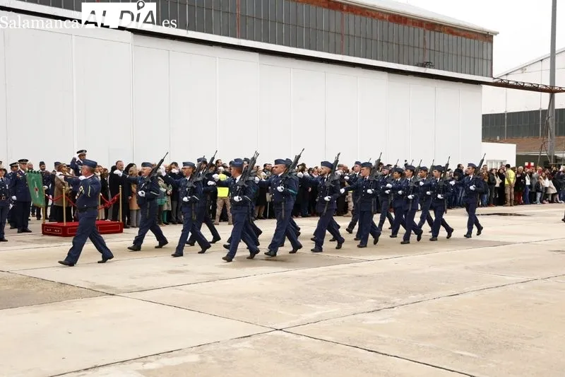 Celebración en Matacán de la patrona de la Aviación