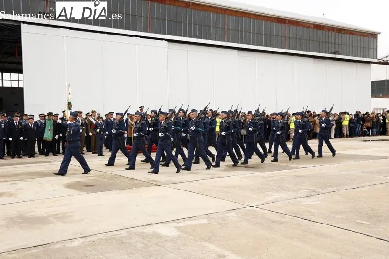 Celebración en Matacán de la patrona de la Aviación