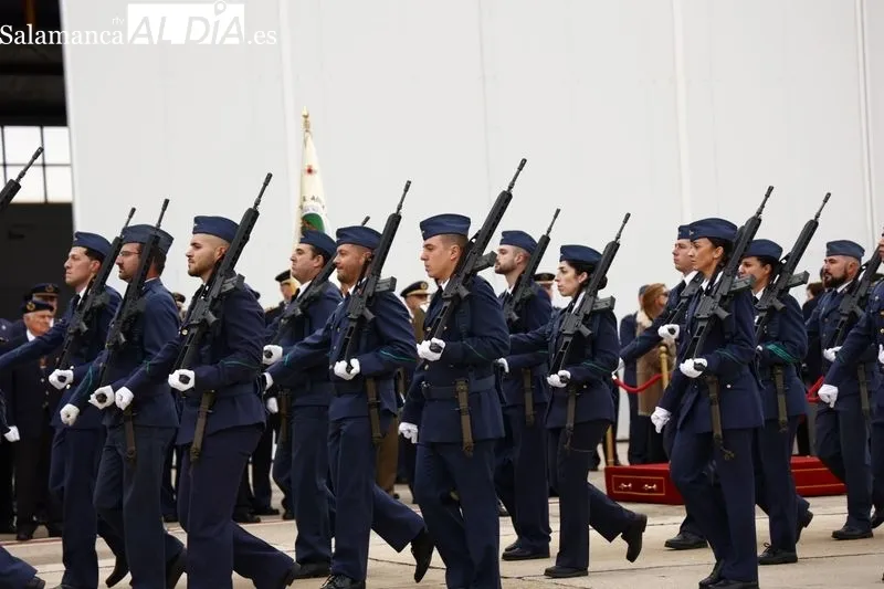 Celebración en Matacán de la patrona de la Aviación