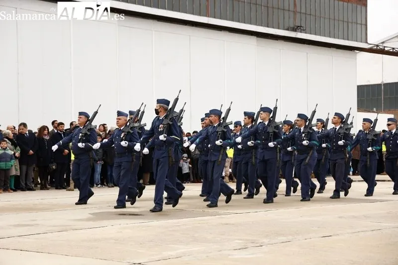 Celebración en Matacán de la patrona de la Aviación