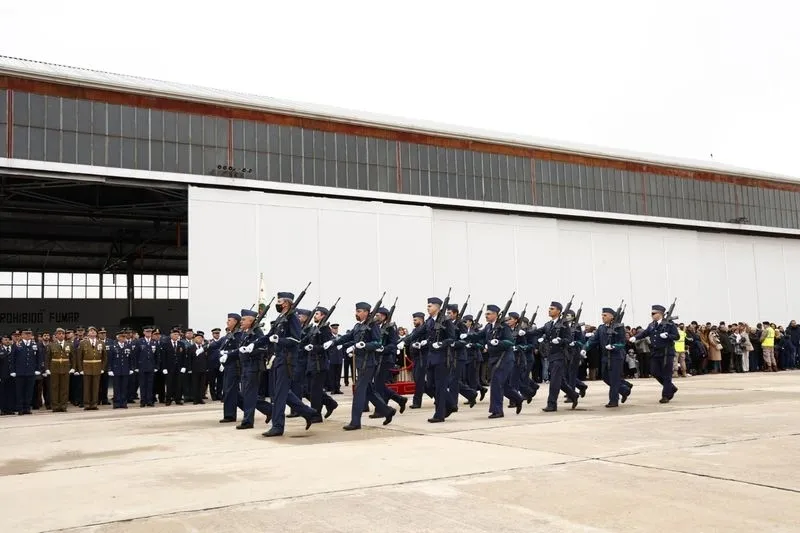 Celebración en Matacán de la patrona de la Aviación