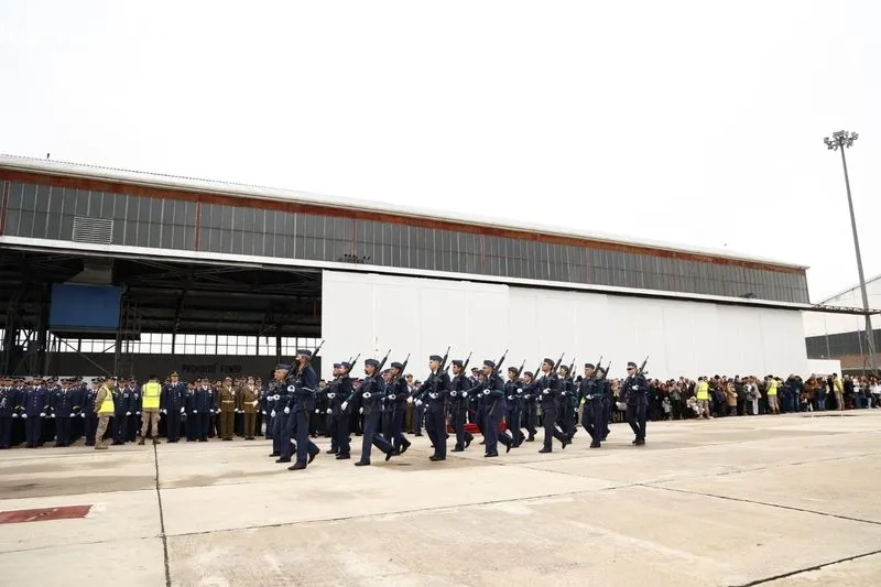 Celebración en Matacán de la patrona de la Aviación