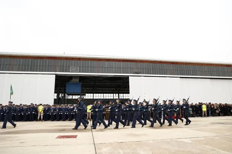 Celebración en Matacán de la patrona de la Aviación