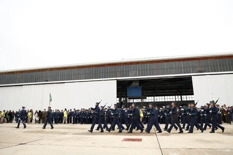 Celebración en Matacán de la patrona de la Aviación