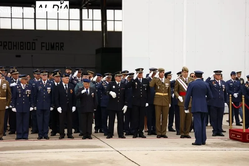 Celebración en Matacán de la patrona de la Aviación
