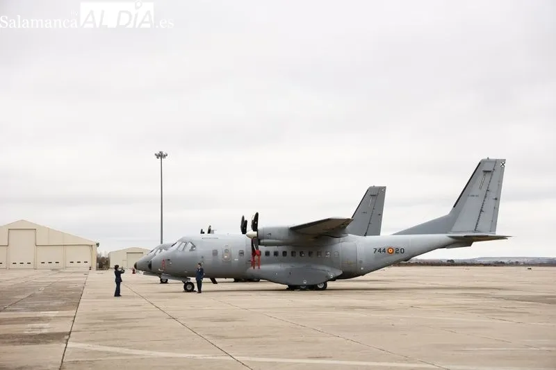 Celebración en Matacán de la patrona de la Aviación