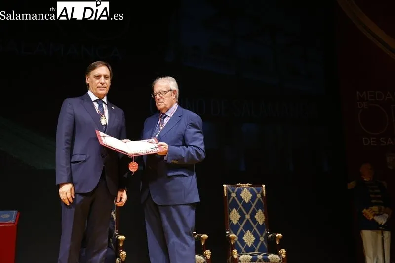 Acto de entrega de las Medallas de Oro de Salamanca 2022. Fotos: David Sañudo