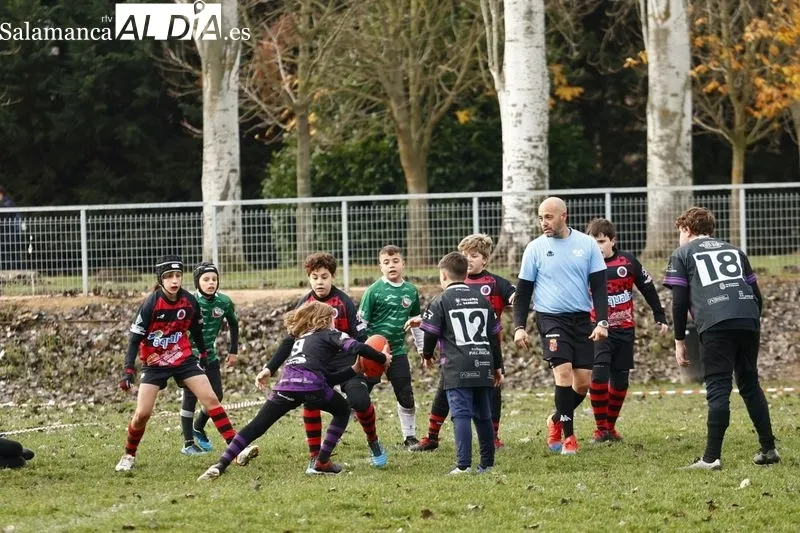 Galería de imágenes del III Festival de Escuelas de Rugby de Castilla y León / Fotos: David Sañudo