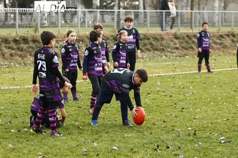 Galería de imágenes del III Festival de Escuelas de Rugby de Castilla y León / Fotos: David Sañudo