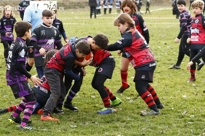 Galería de imágenes del III Festival de Escuelas de Rugby de Castilla y León / Fotos: David Sañudo