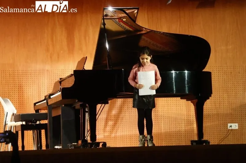 Audiciones de piano y de piano colectivo de la Escuela Municipal de Música y Danza en el centro Trujillo. Fotos: David Sañud