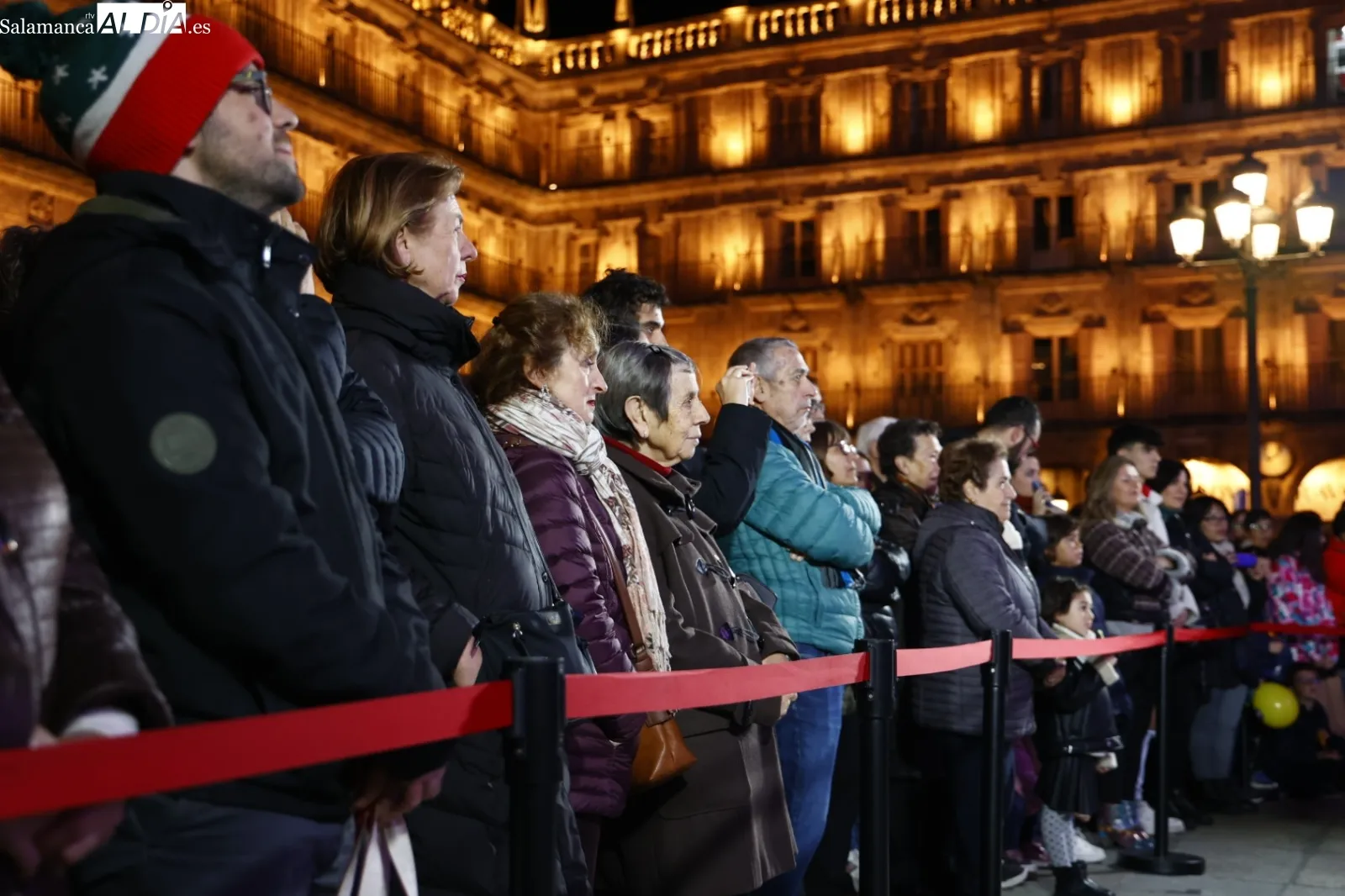 Concierto del coro Juvenil y la Coral Polifónica Ciudad de Salamanca en la Plaza Mayor. Fotos: David Sañudo