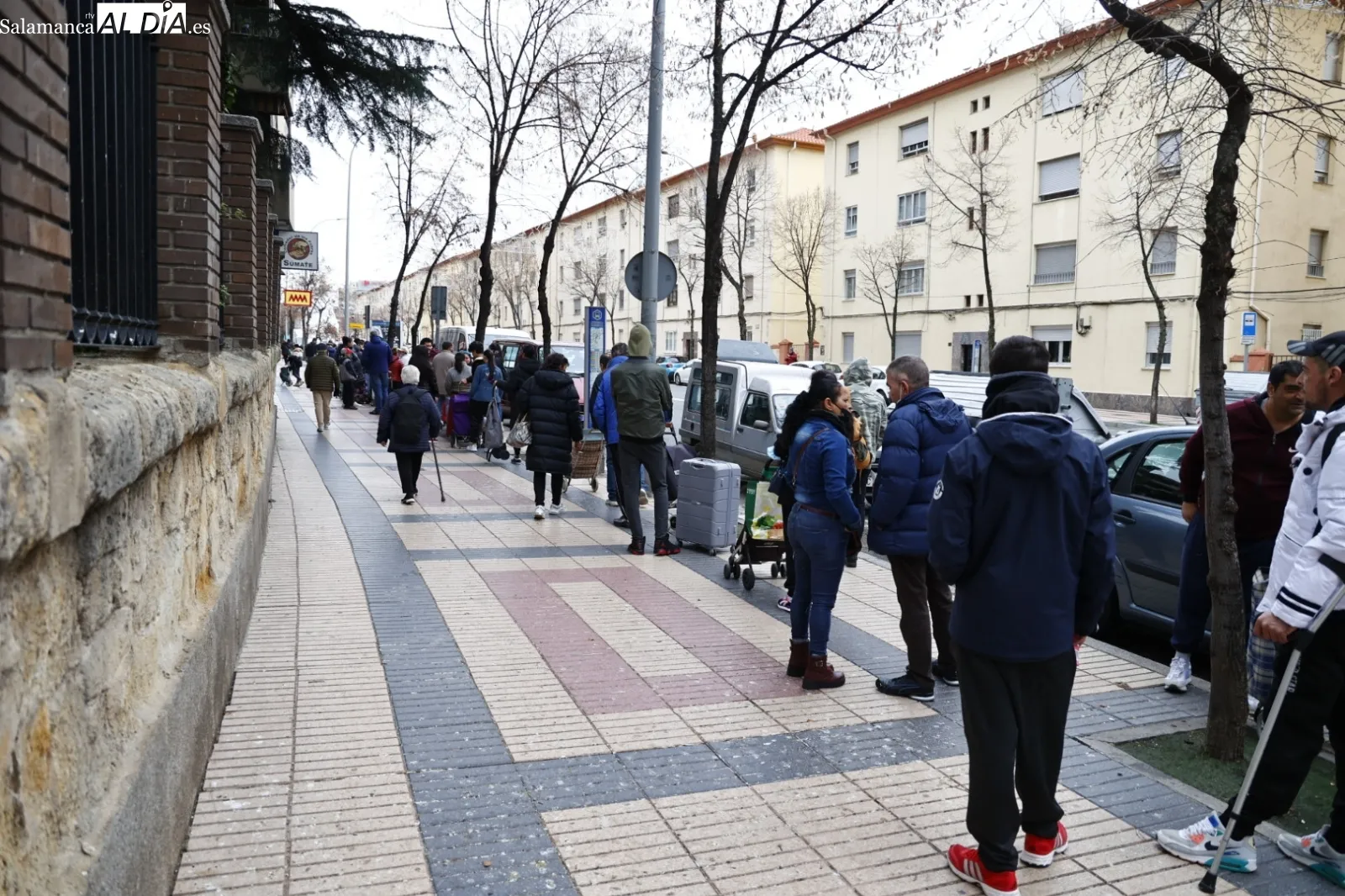 Reparto de menú navideño en el Comedor de los Pobres. Fotos David Sañudo