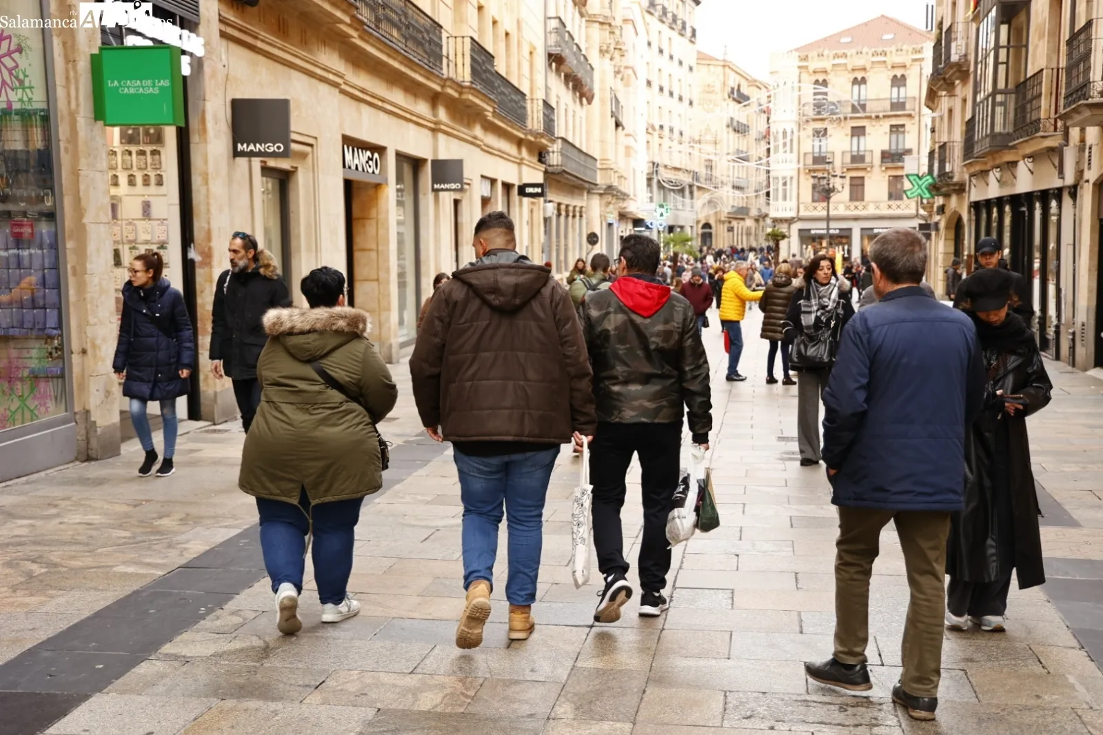 Ambiente navideño en Salamanca. Fotos David Sañudo