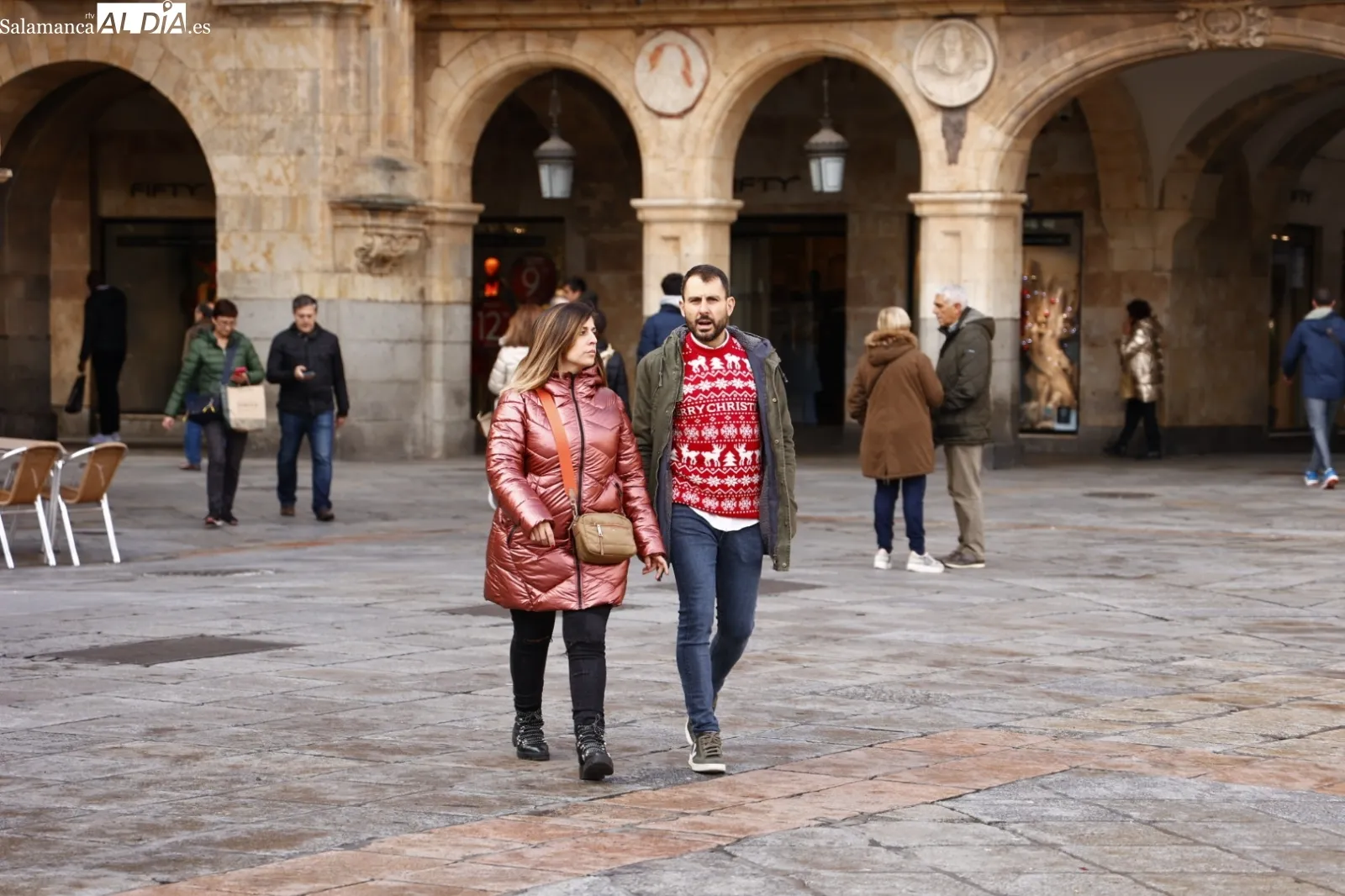 Ambiente navideño en Salamanca. Fotos David Sañudo