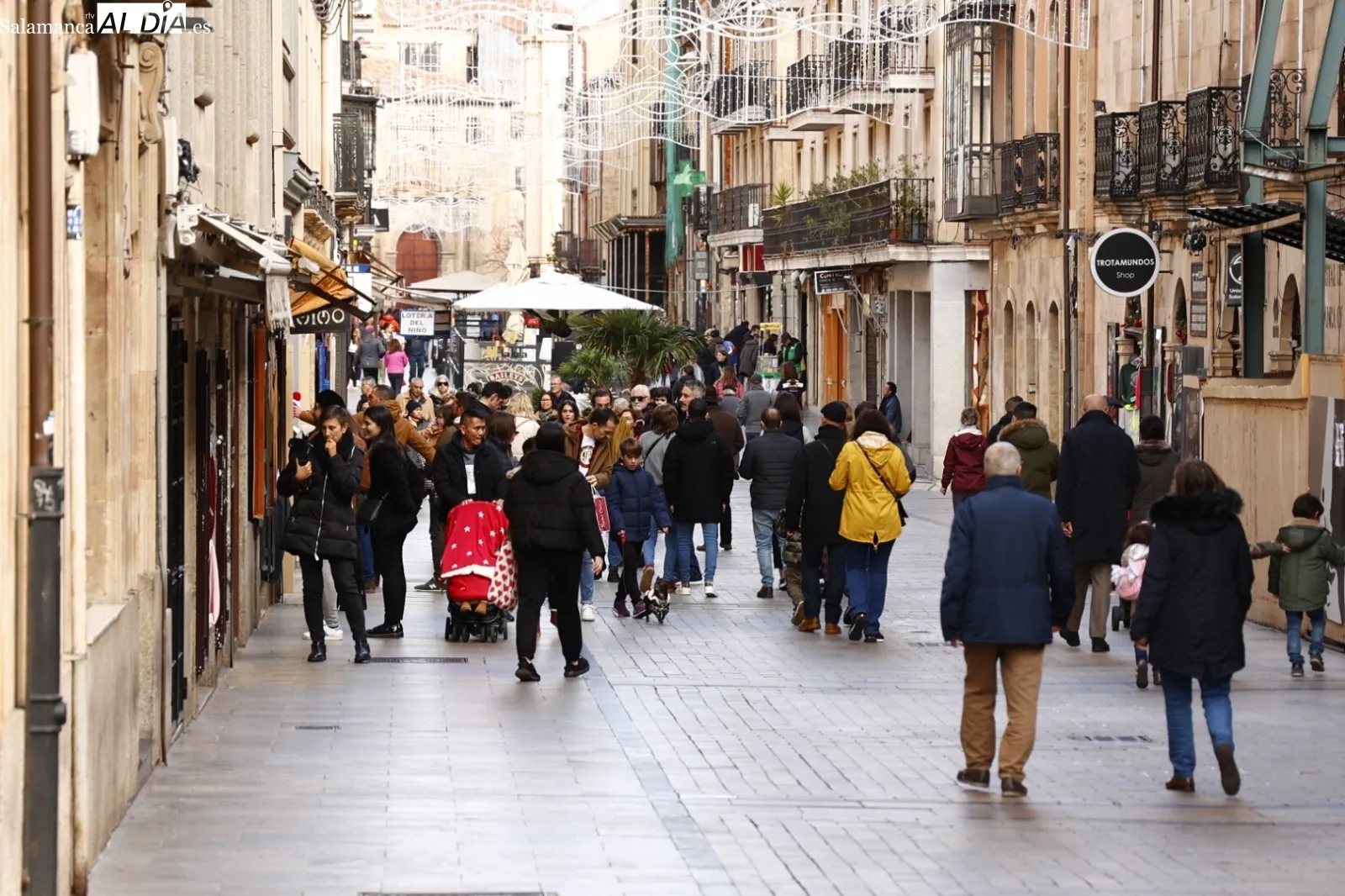 Ambiente navideño en Salamanca. Fotos David Sañudo