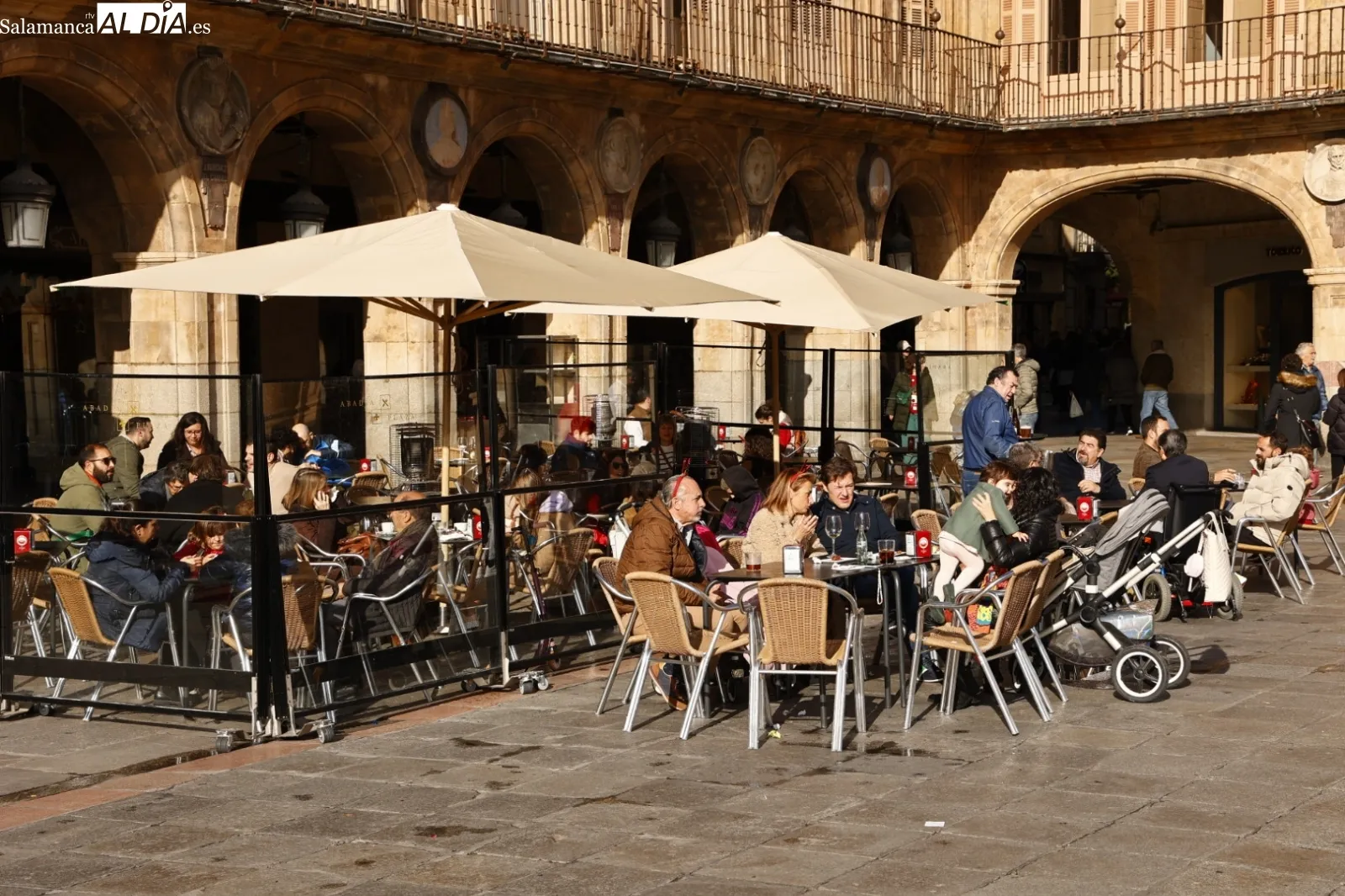 Ambiente navideño en Salamanca. Fotos David Sañudo
