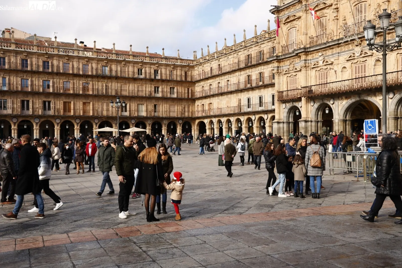 Ambiente navideño en Salamanca. Fotos David Sañudo