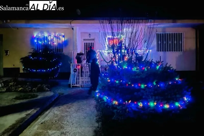 Aldearrubia celebra un nuevo concurso de fachadas con decoración navideña