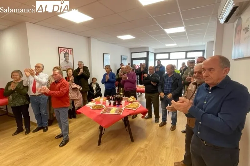 El PSOE de la comarca de Peñaranda ha celebrado el aniversario de la Constitución