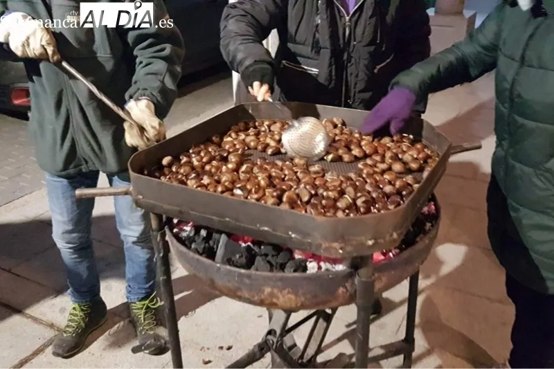 Macotera celebraba este sábado la Fiesta de la Castaña