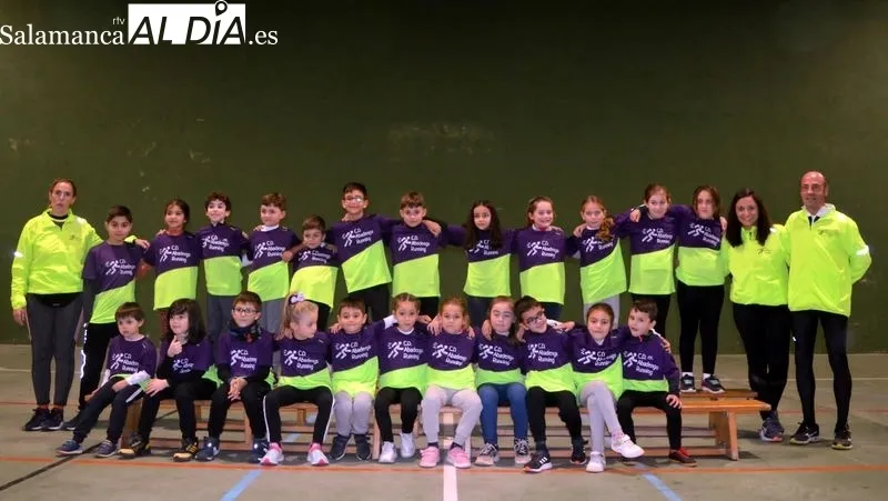 El club Abadengo Running cuenta actualmente con más de sesenta socios, niños y adultos