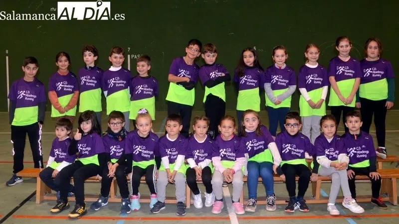 El club Abadengo Running cuenta actualmente con más de sesenta socios, niños y adultos